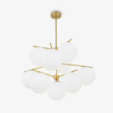 Sphere & Stem Chandelier - YhLamps